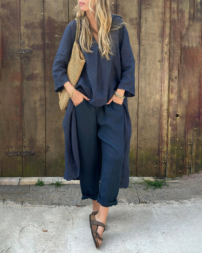 Eva & Blake™ | Relaxed Layered Tunic Set