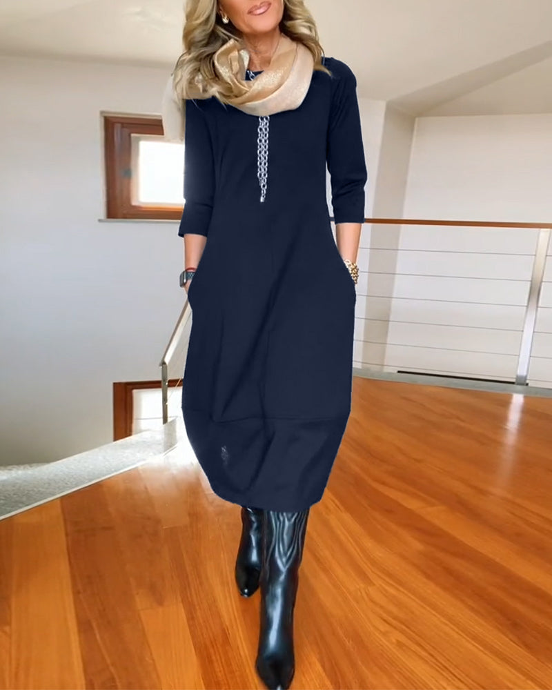 Eva & Blake™ | Midi Elegant Coat