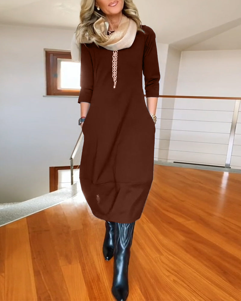 Eva & Blake™ | Midi Elegant Coat