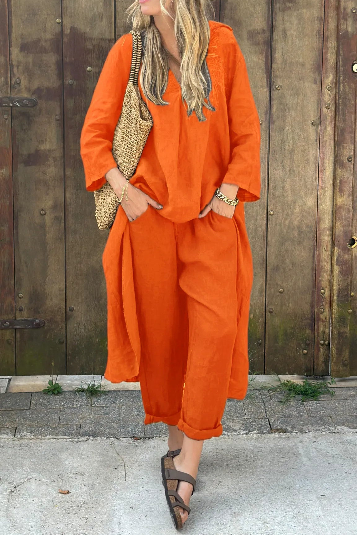 Eva & Blake™ | Relaxed Layered Tunic Set