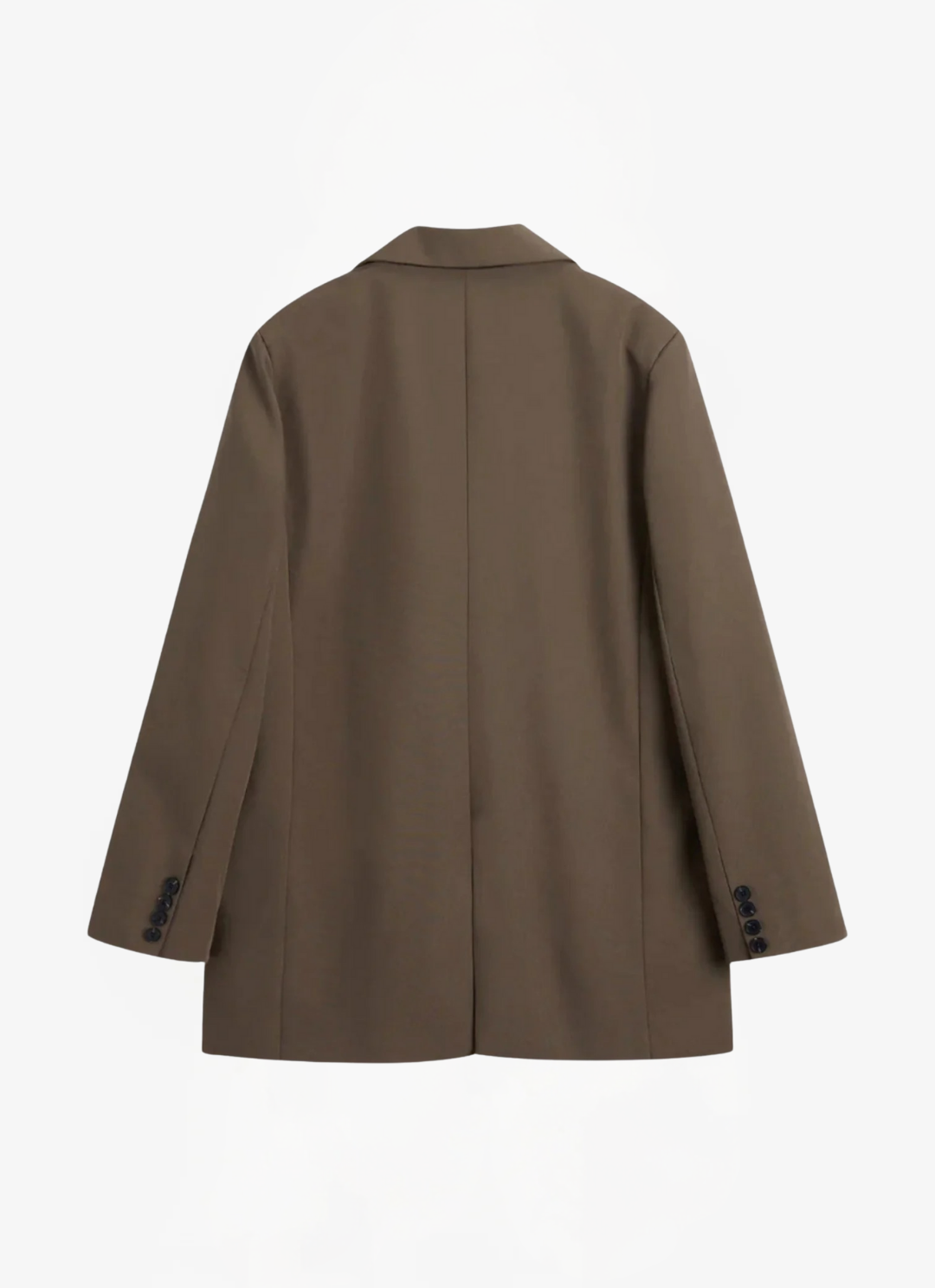 Eva & Blake™ | Oversized Solid Blazer