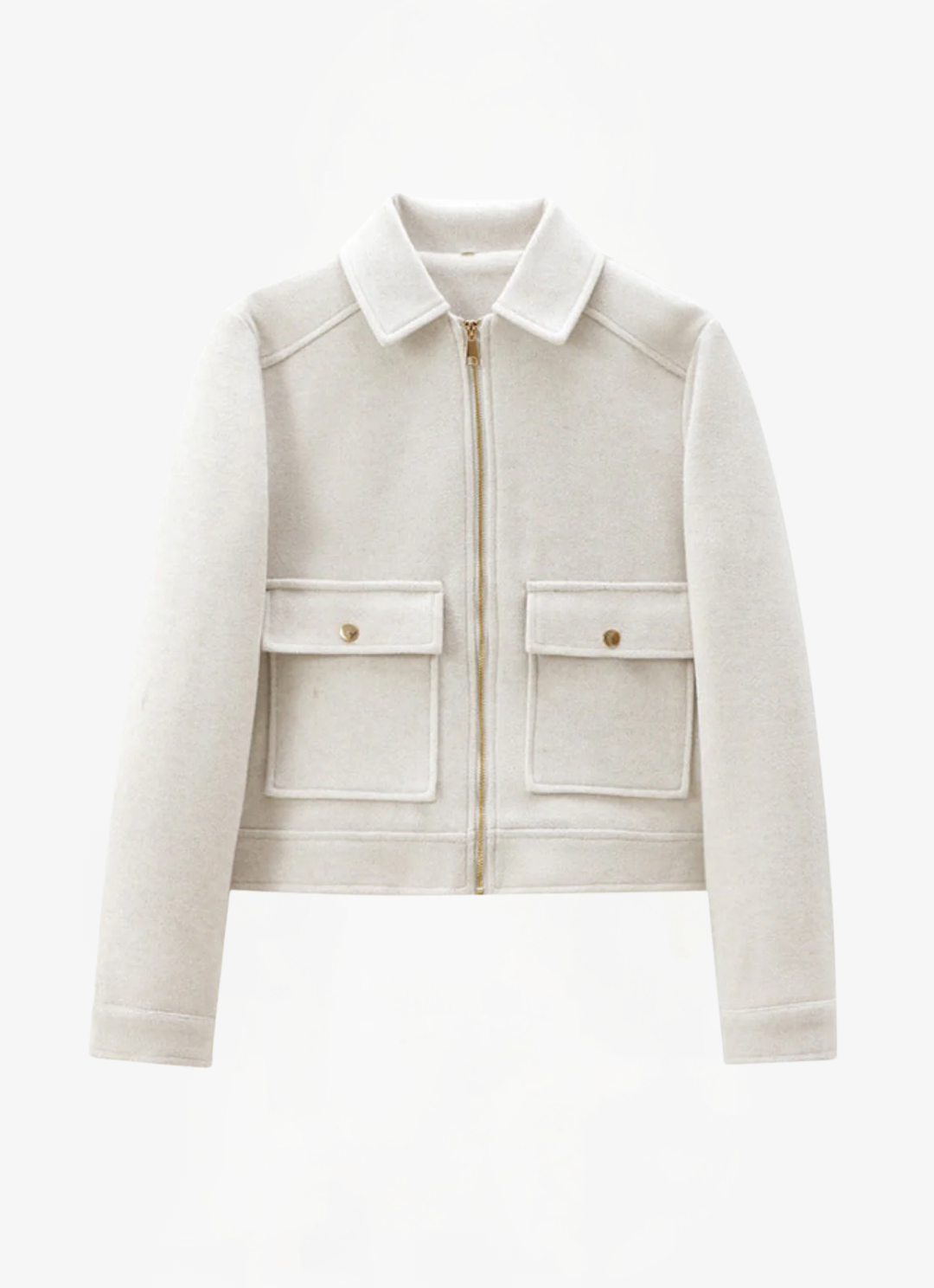 Eva & Blake™ | Tweed Zip Jacket