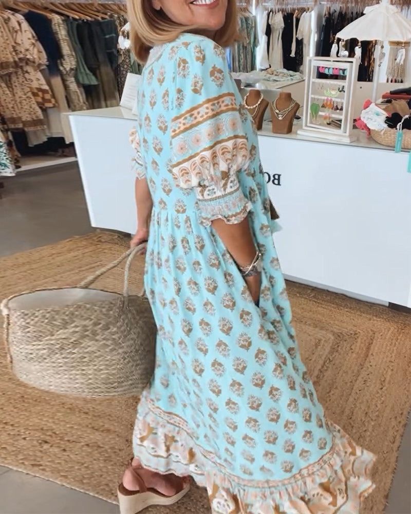 Eva & Blake™ | Boho Tunic with Fringes