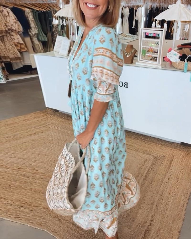 Eva & Blake™ | Boho Tunic with Fringes