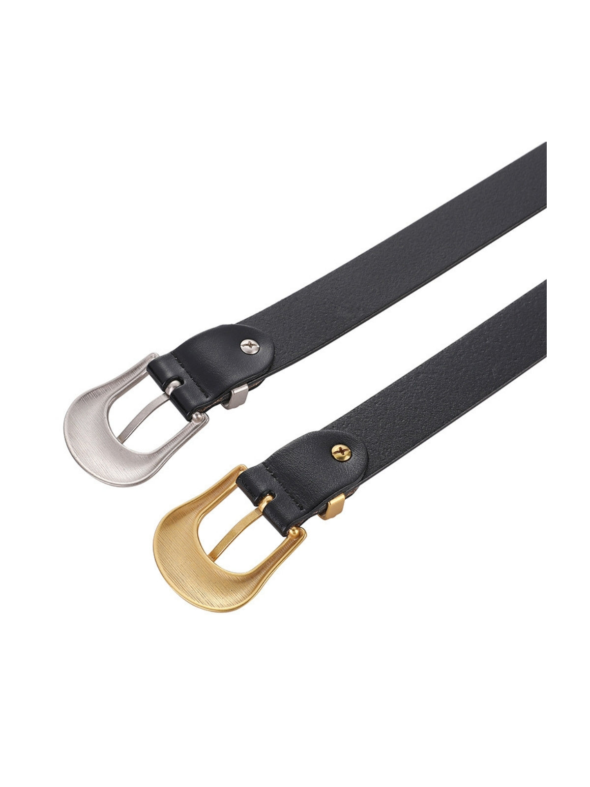 Eva & Blake™ | Worn Leather Belt in Cowhide, Always Elegant