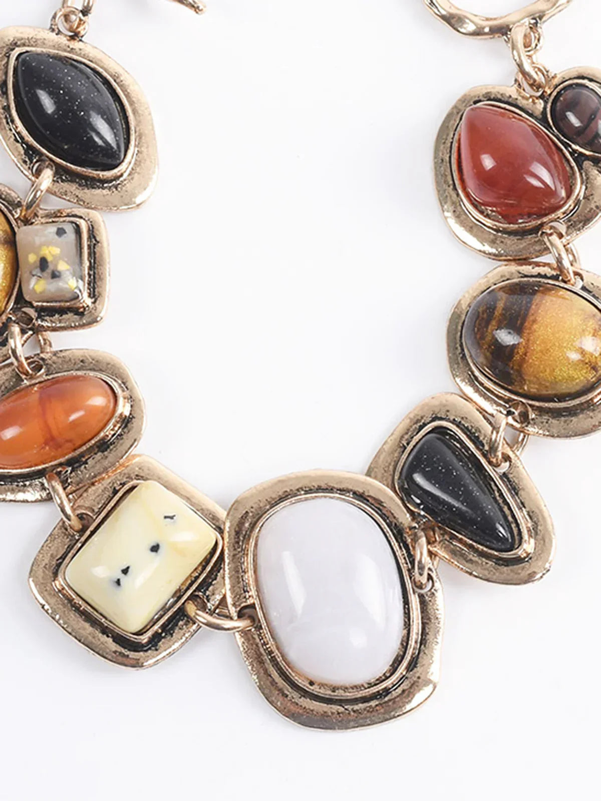 Eva & Blake™ | Bracelet with Geometric Stones in Bohemian Style