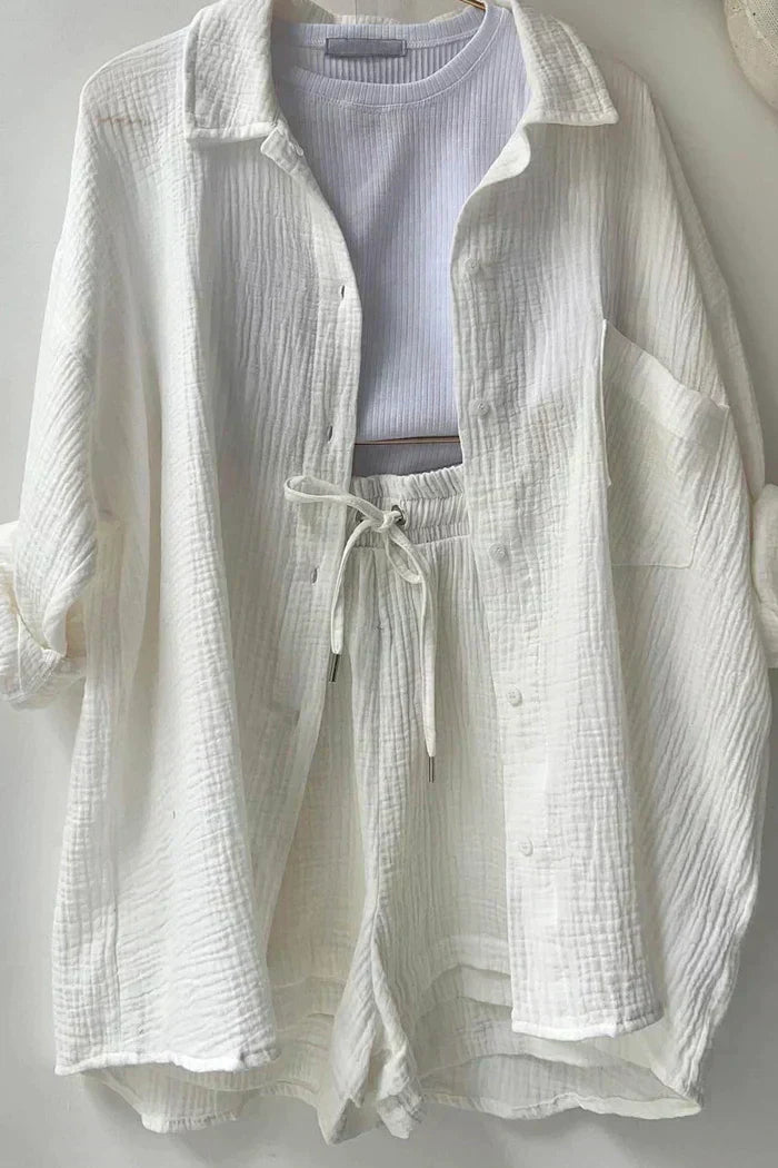 Eva & Blake™ | Airy Cotton Lounge Set