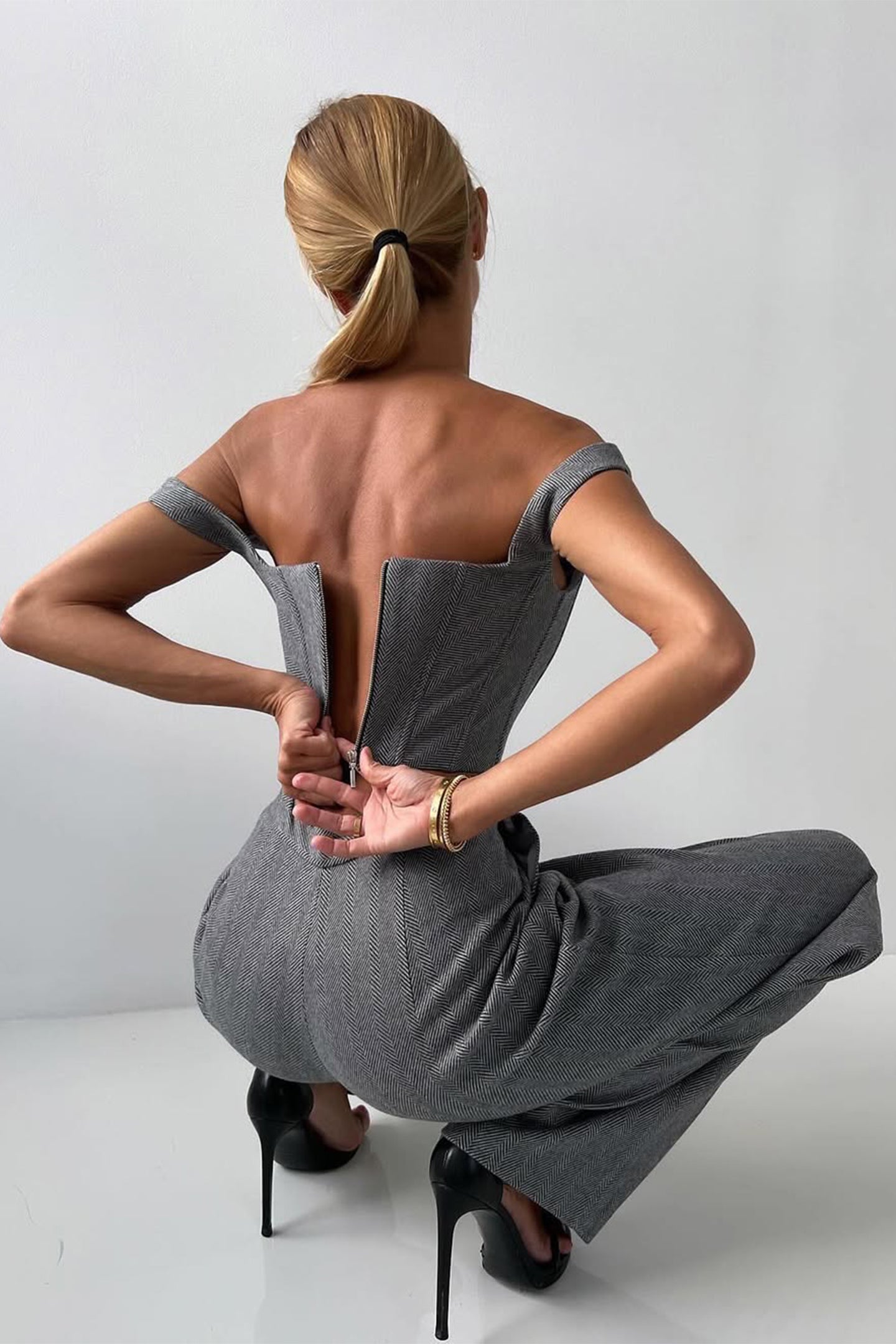 Eva & Blake™ | Double-Breasted Blazer Set