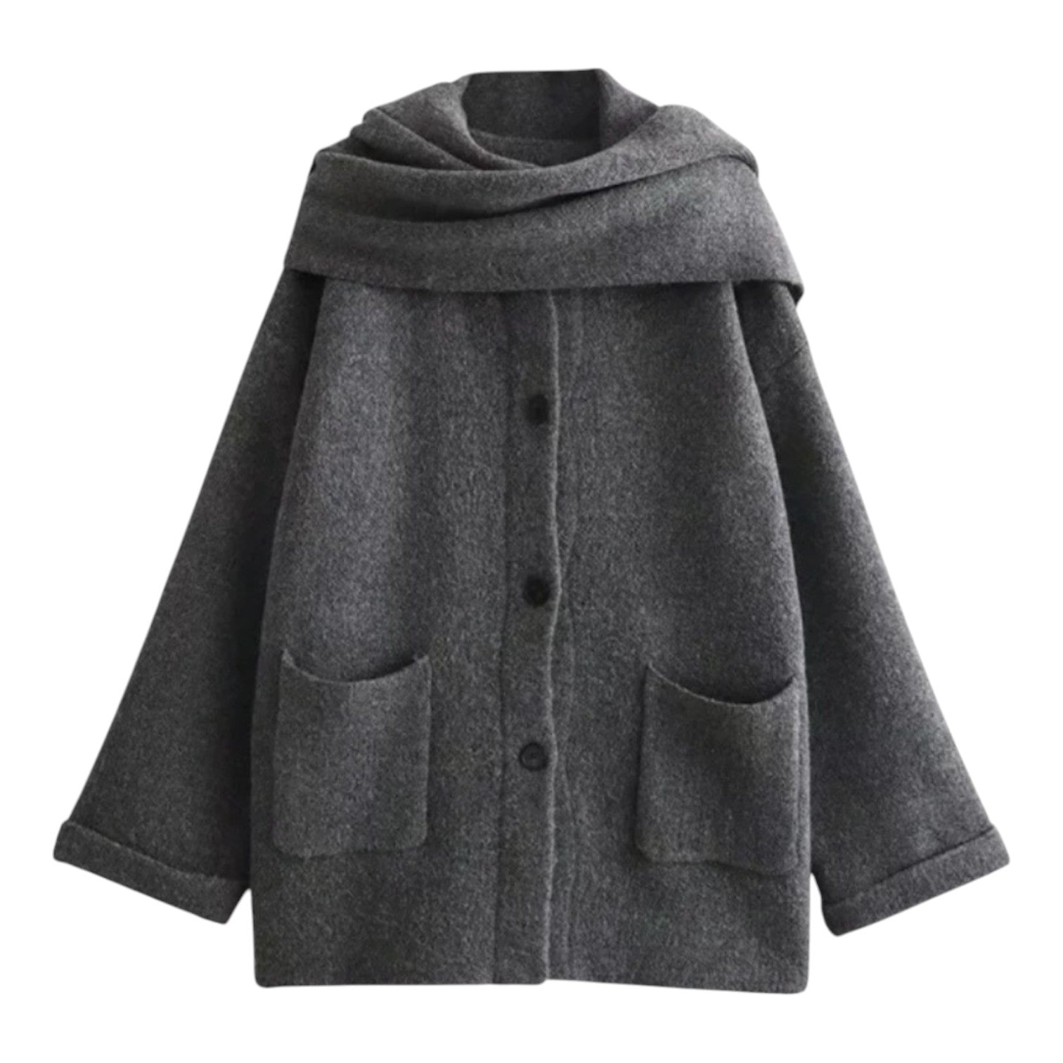 Eva & Blake™ | Cardigan with Scarf