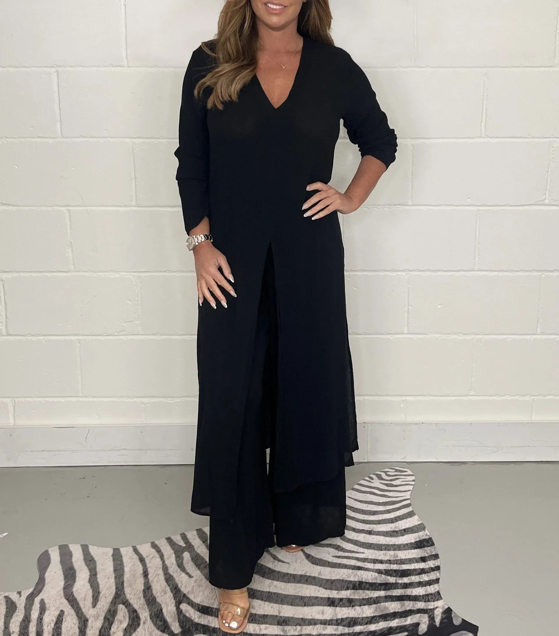 Eva & Blake™ | Elegant and Flowing Two-Piece Set