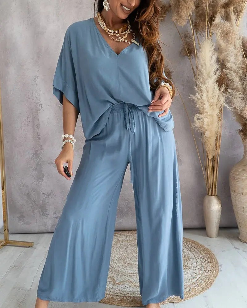 Eva & Blake™ | Boho Relaxed Loungewear Set