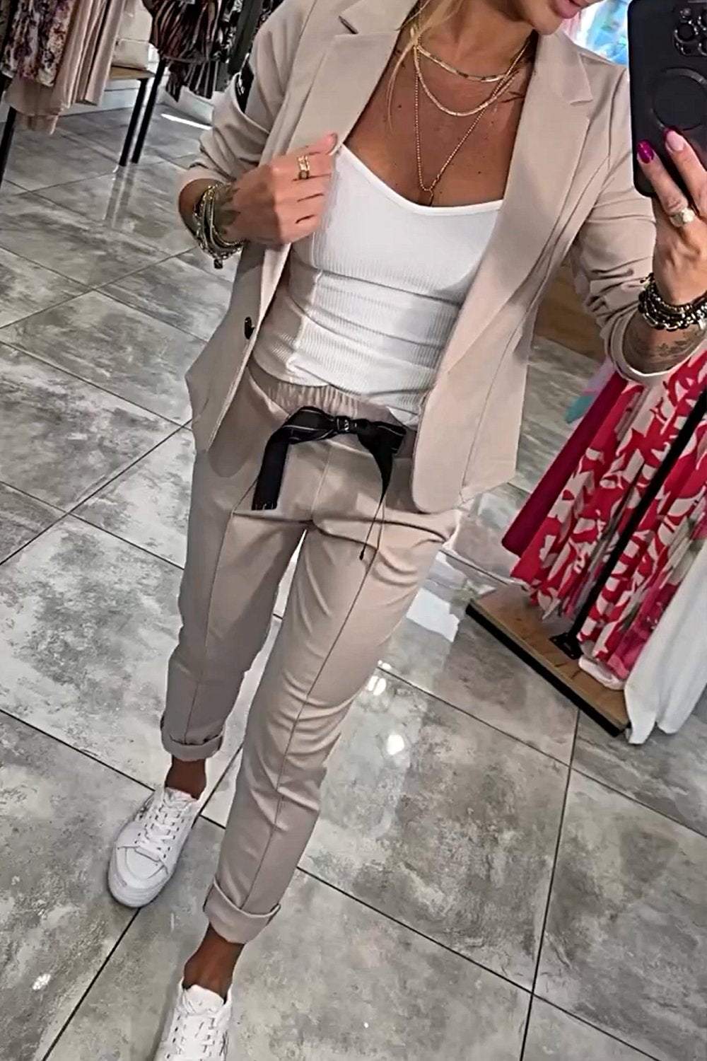 Eva & Blake™ | Blazer and Jogger Set