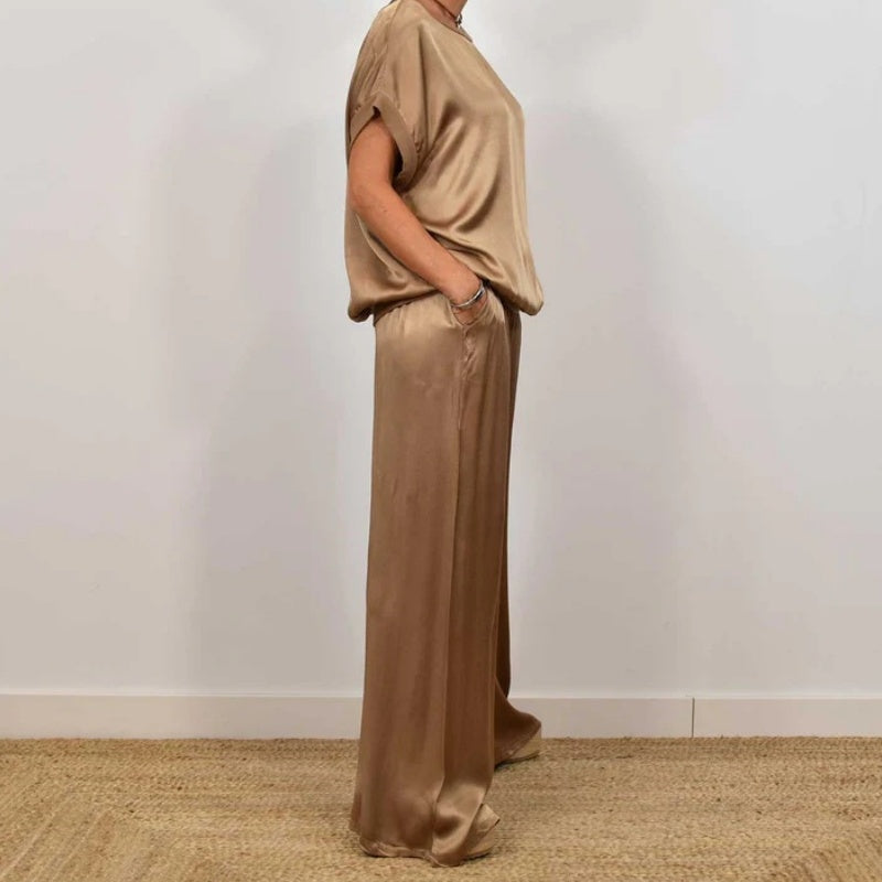 Eva & Blake™ | Lounge Satin Set