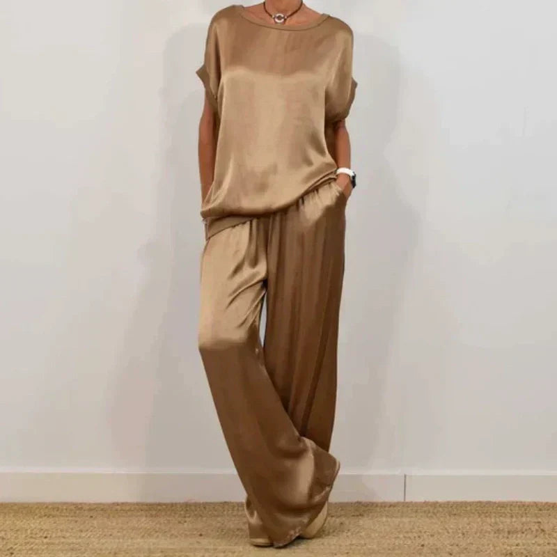 Eva & Blake™ | Lounge Satin Set