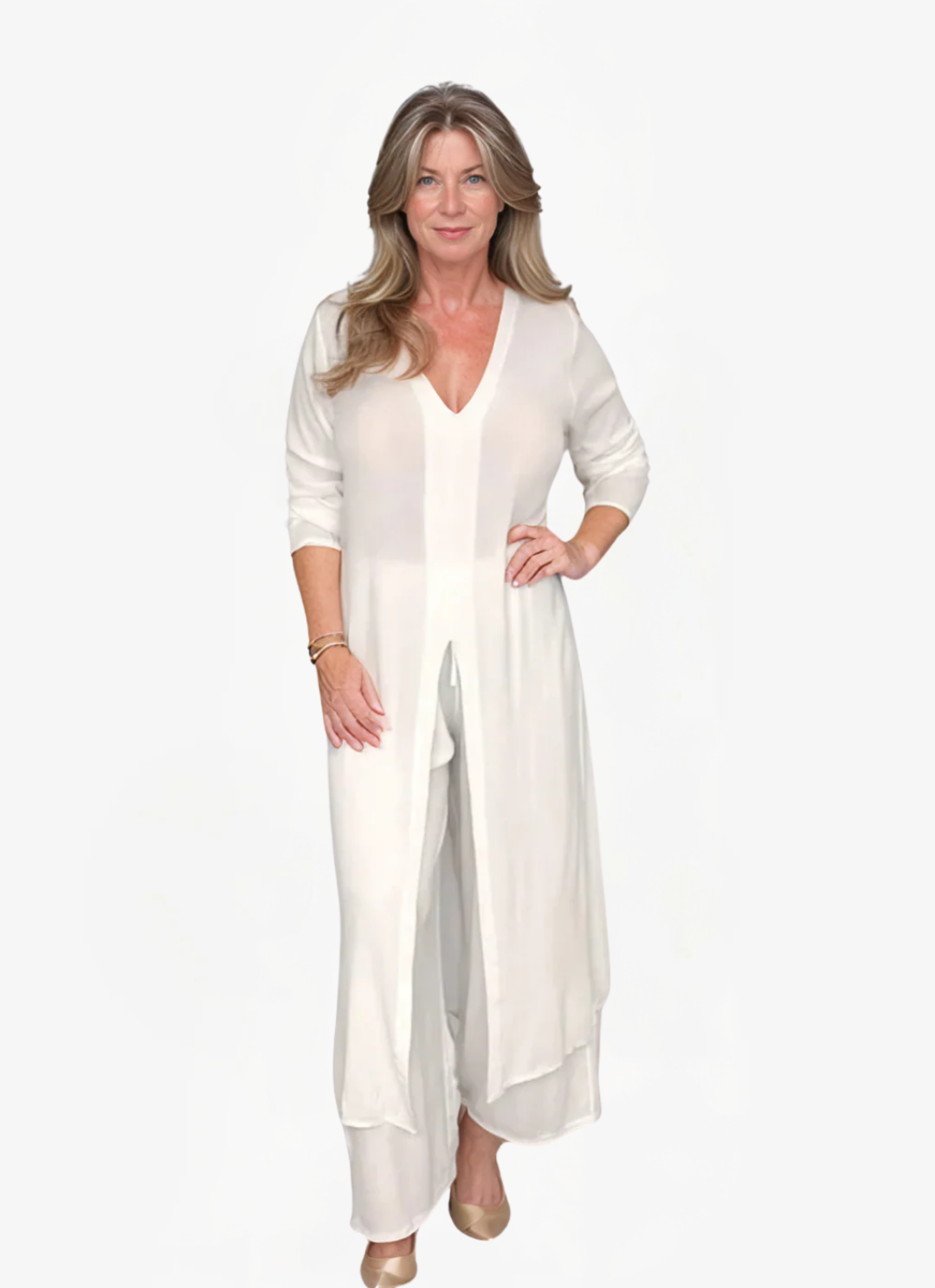 Eva & Blake™ | Elegant and Flowing Two-Piece Set