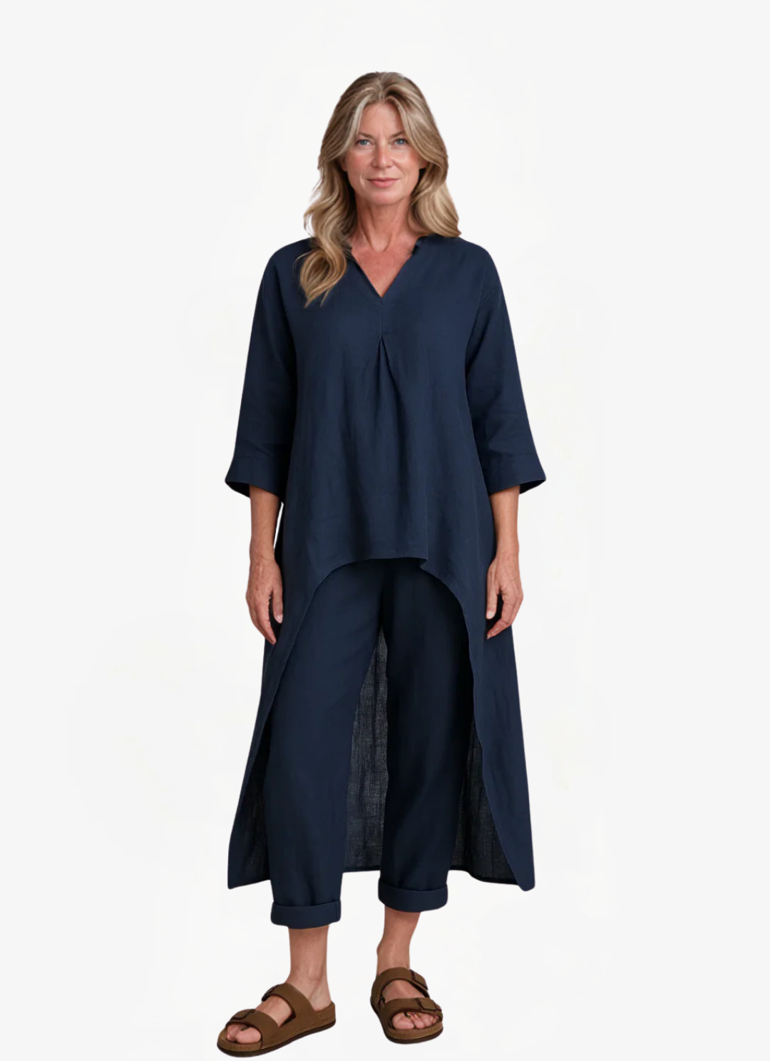 Eva & Blake™ | Relaxed Layered Tunic Set