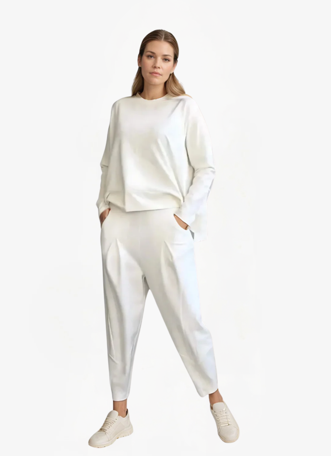 Eva & Blake™ | Long Sleeve T-Shirt & Trousers
