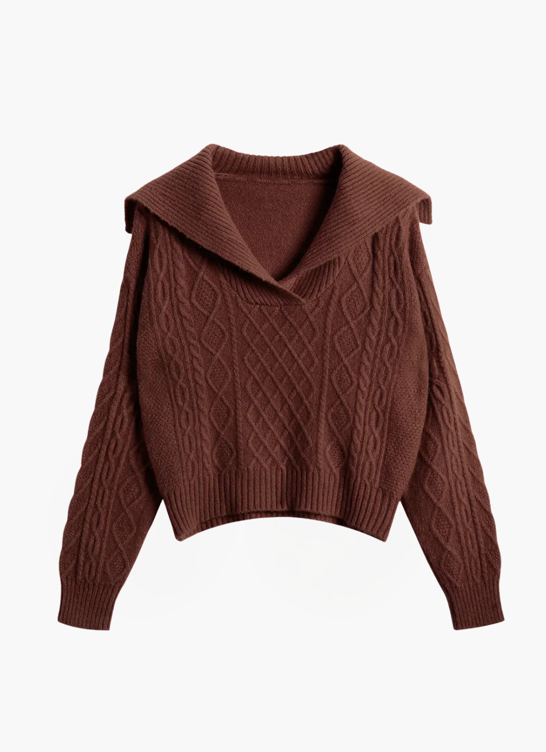 Eva & Blake™ | Always in Love Knitted Jumper Bordeaux