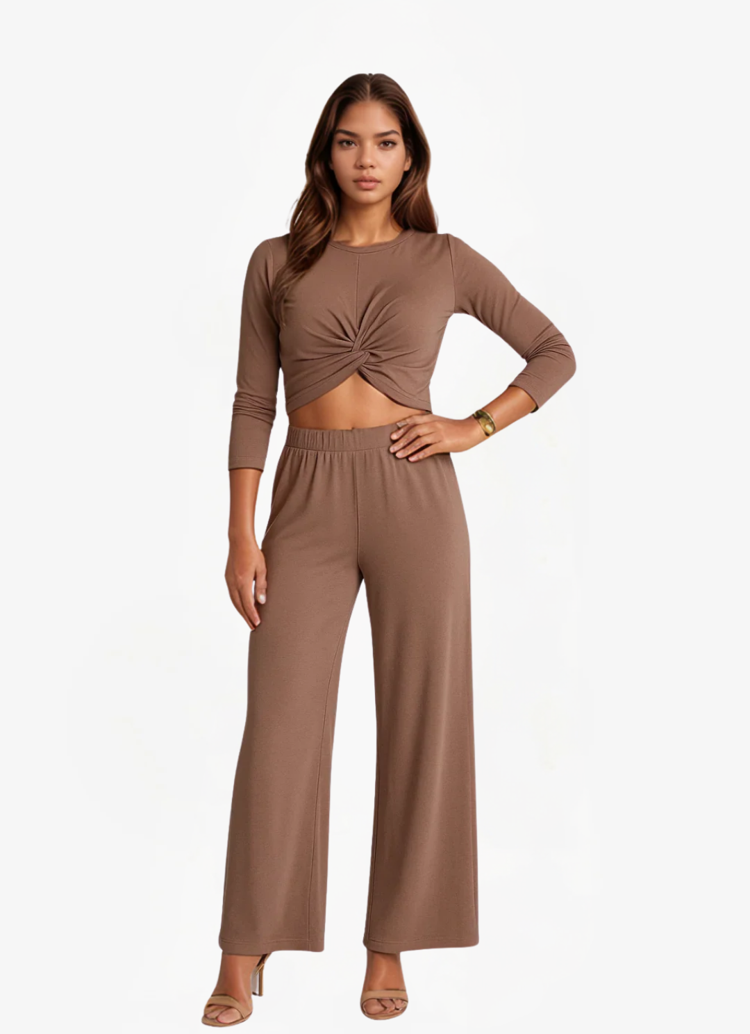 Eva & Blake™ | Two-Piece Set with Twist