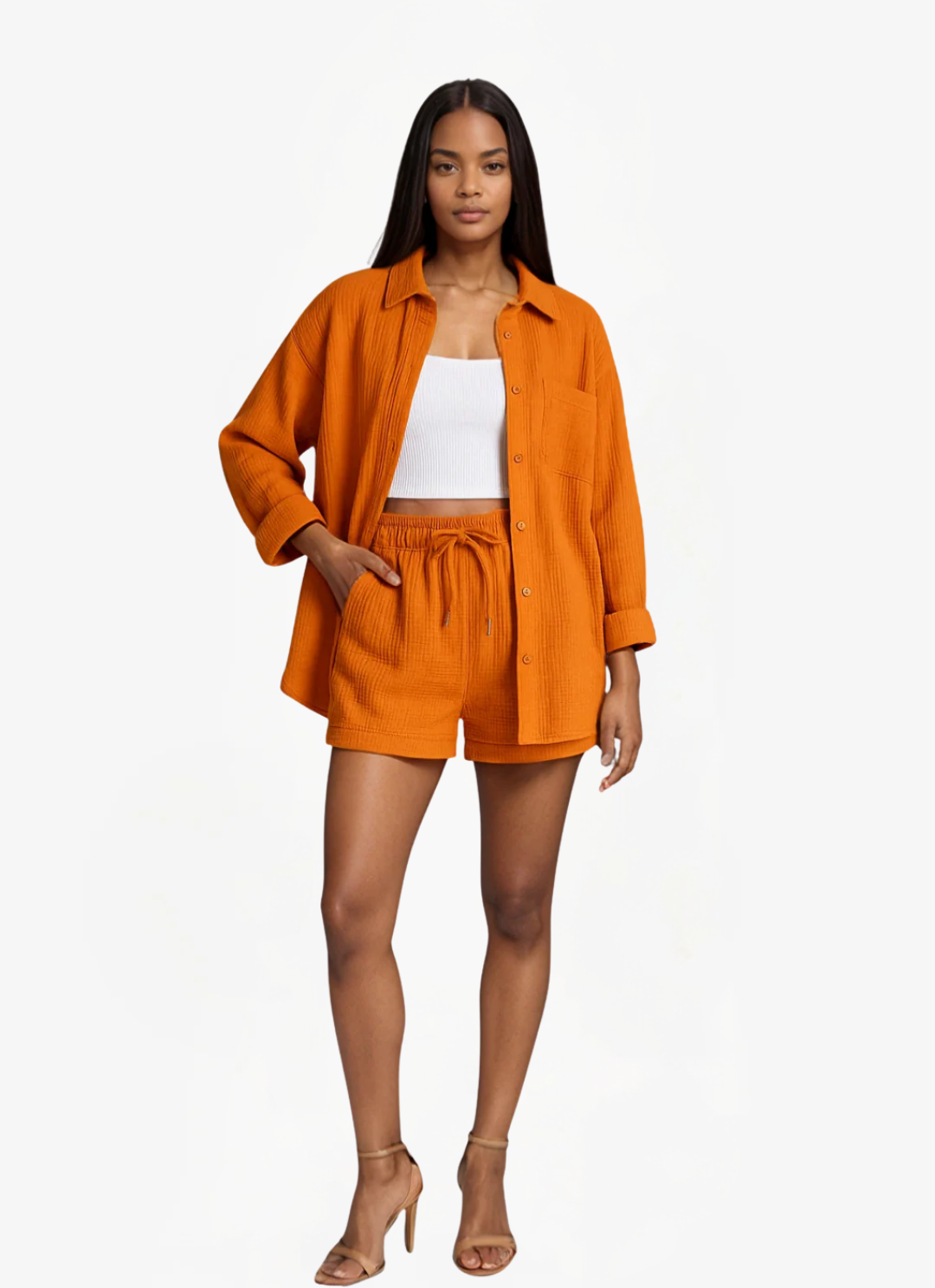 Eva & Blake™ | Airy Cotton Lounge Set