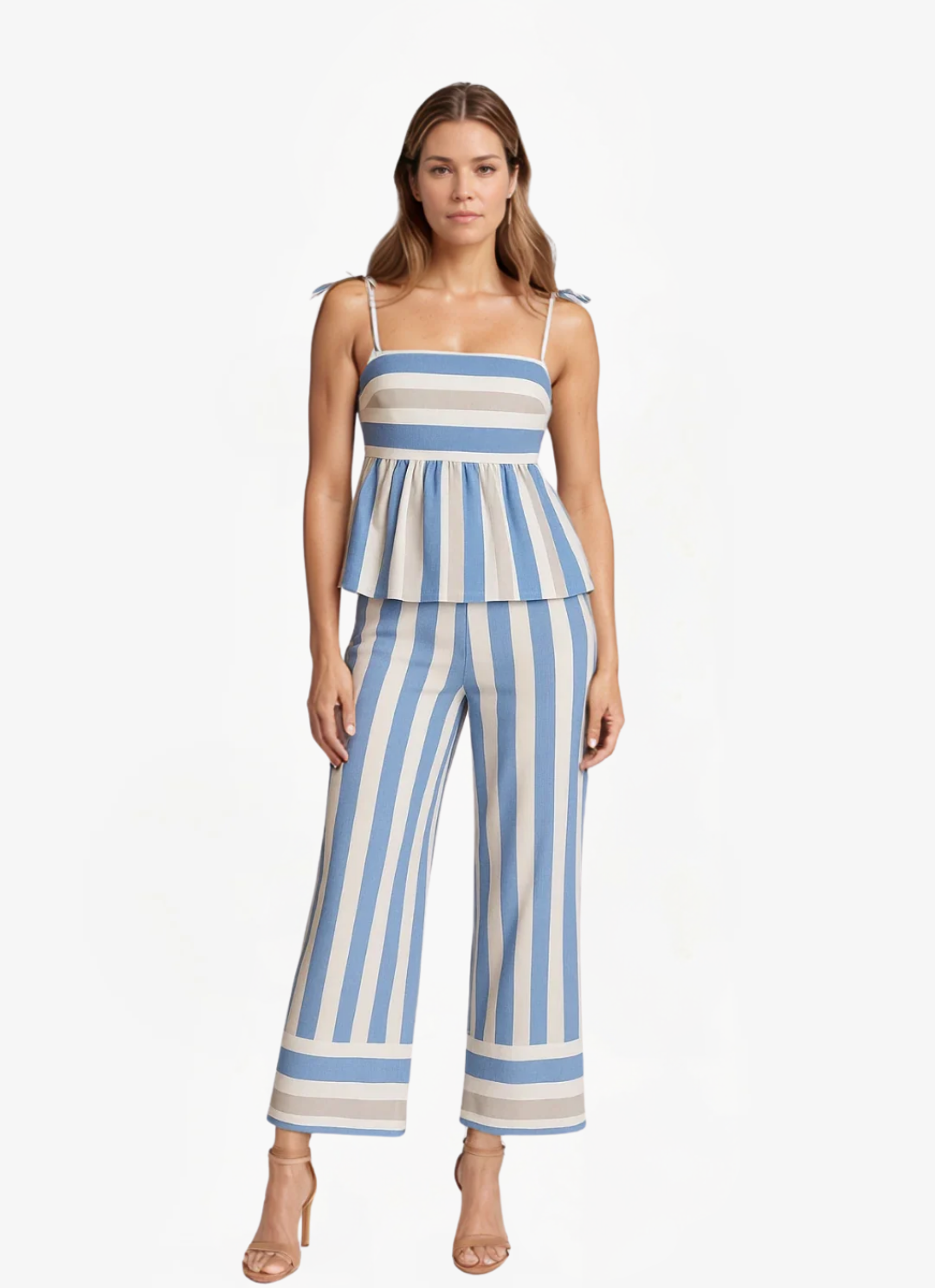 Eva & Blake™ | Riviera Striped Jumpsuit