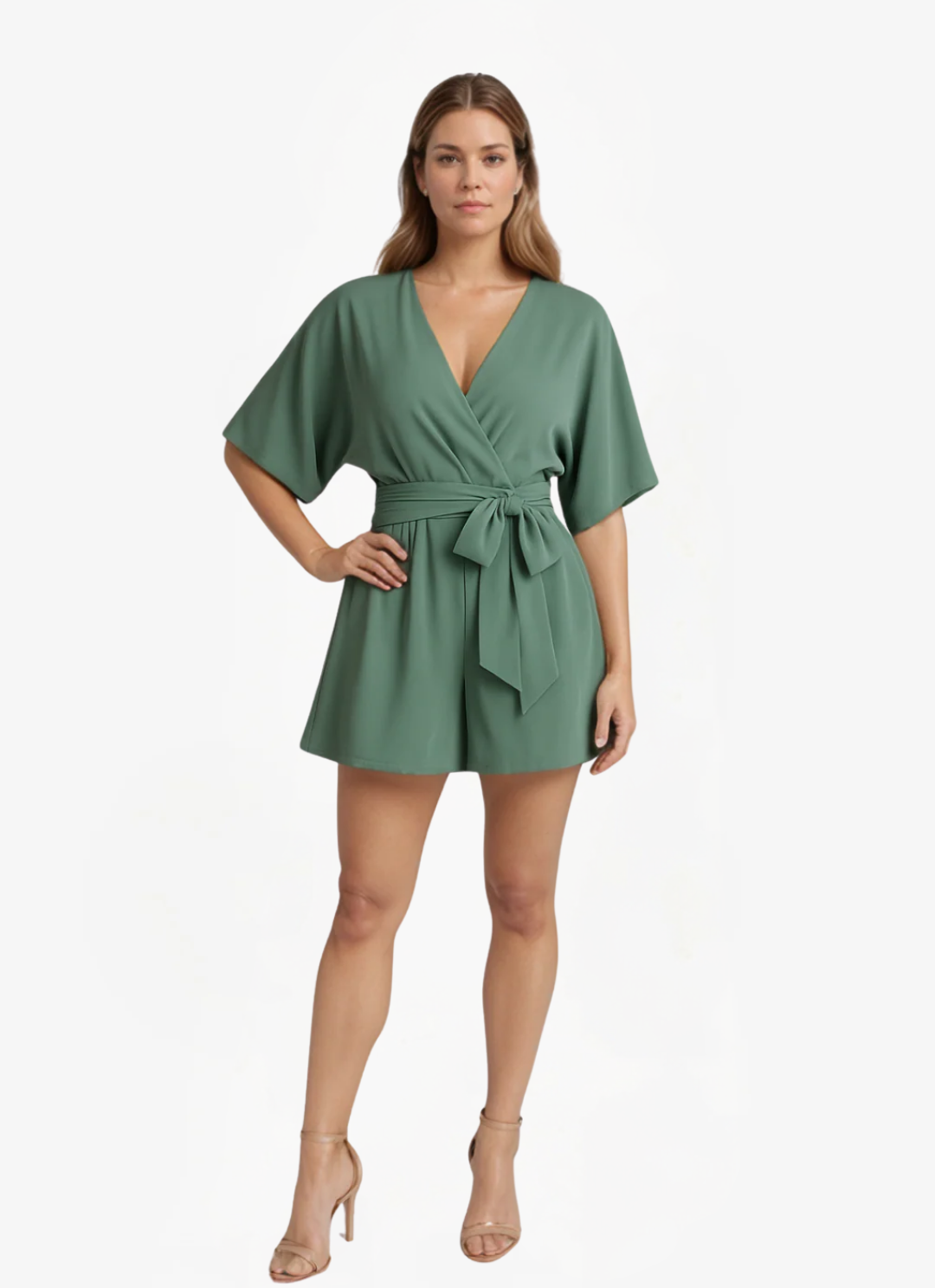 Eva & Blake™ | Elegant Inset Jumpsuit
