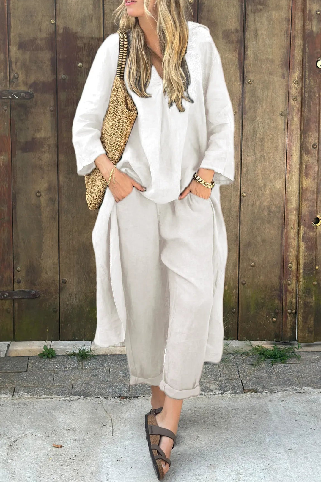 Eva & Blake™ | Relaxed Layered Tunic Set