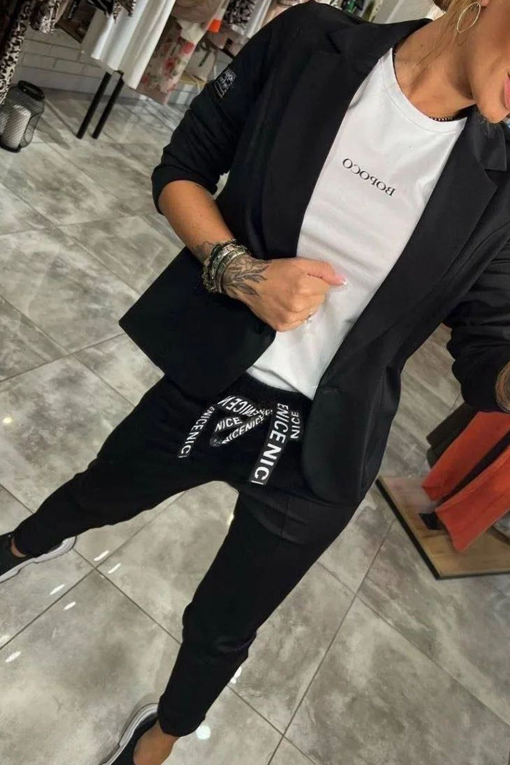 Eva & Blake™ | Blazer and Jogger Set