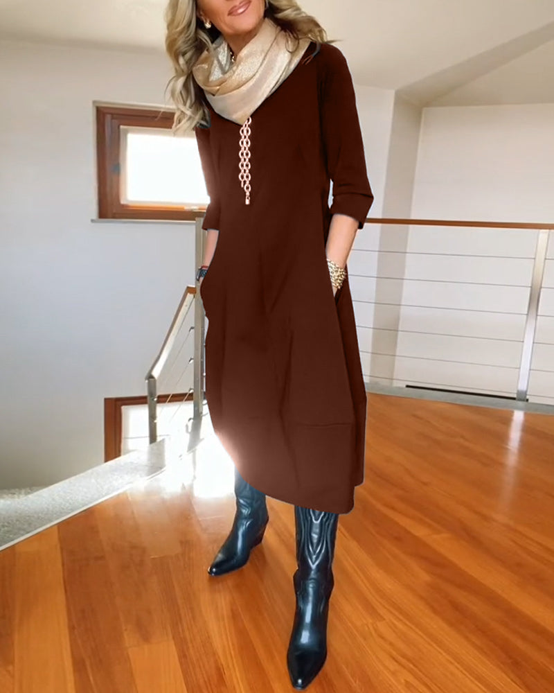 Eva & Blake™ | Midi Elegant Coat