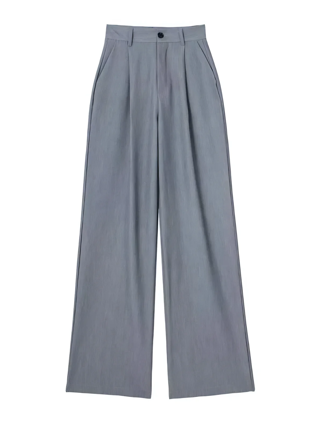 Eva & Blake™ | Elegant Grey Wide Trousers