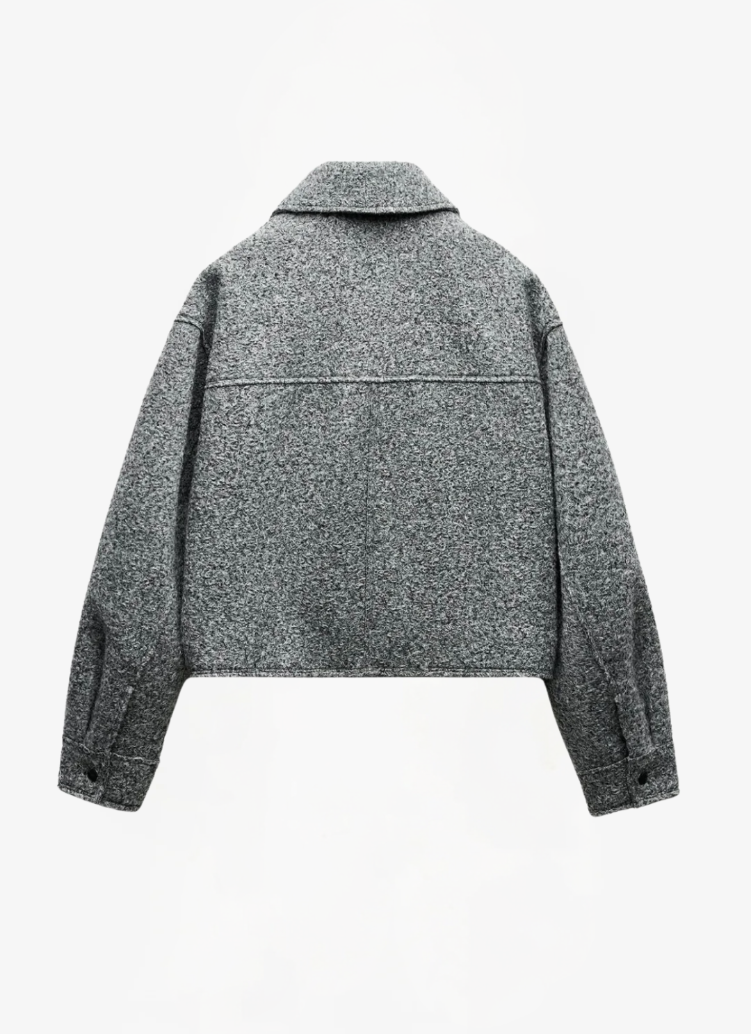 Eva & Blake™ | Grey Boucle Jacket