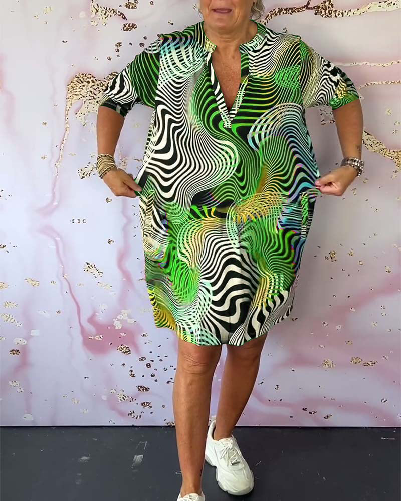 Eva & Blake™ | Illusion Dress with T-Shirt Cut