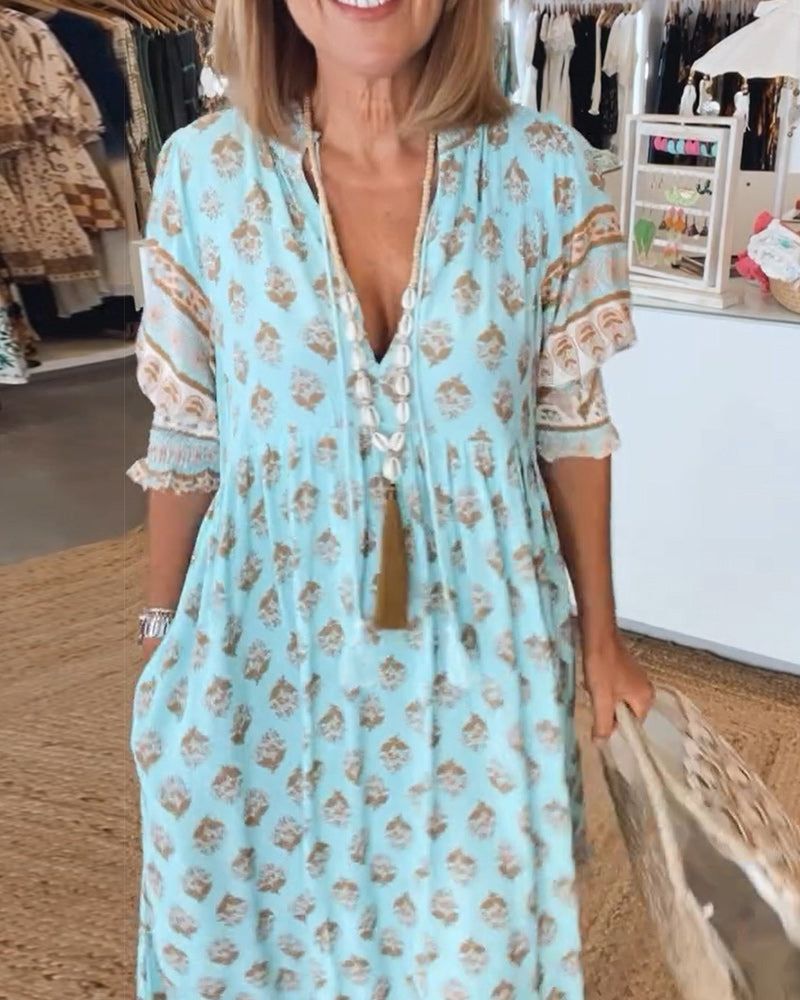 Eva & Blake™ | Boho Tunic with Fringes