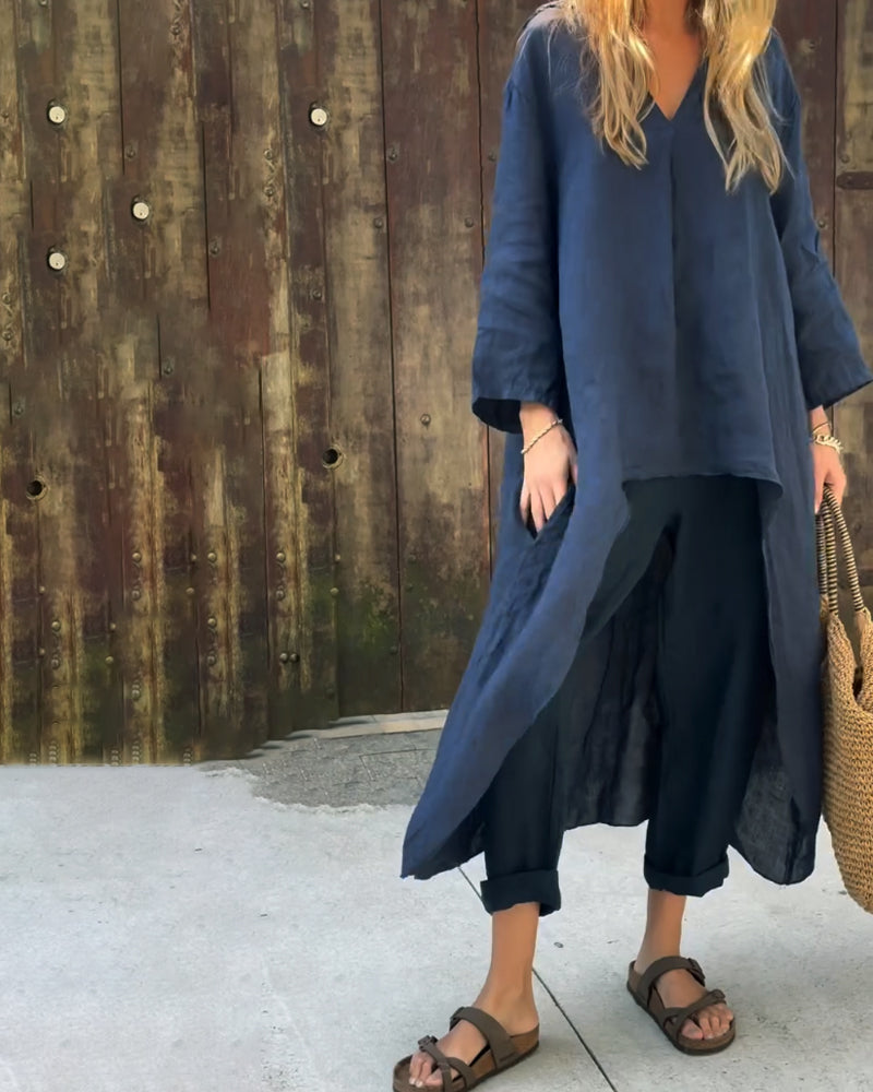 Eva & Blake™ | Relaxed Layered Tunic Set