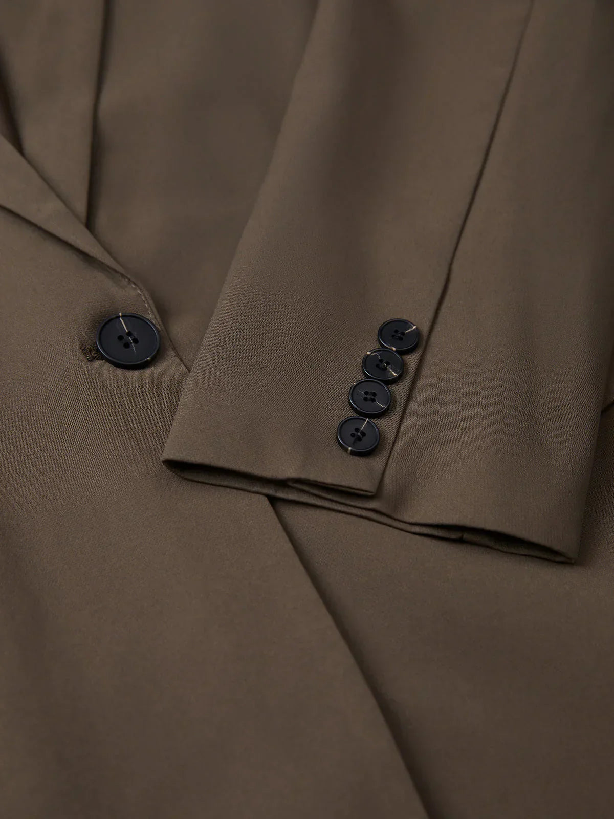 Eva & Blake™ | Oversized Solid Blazer