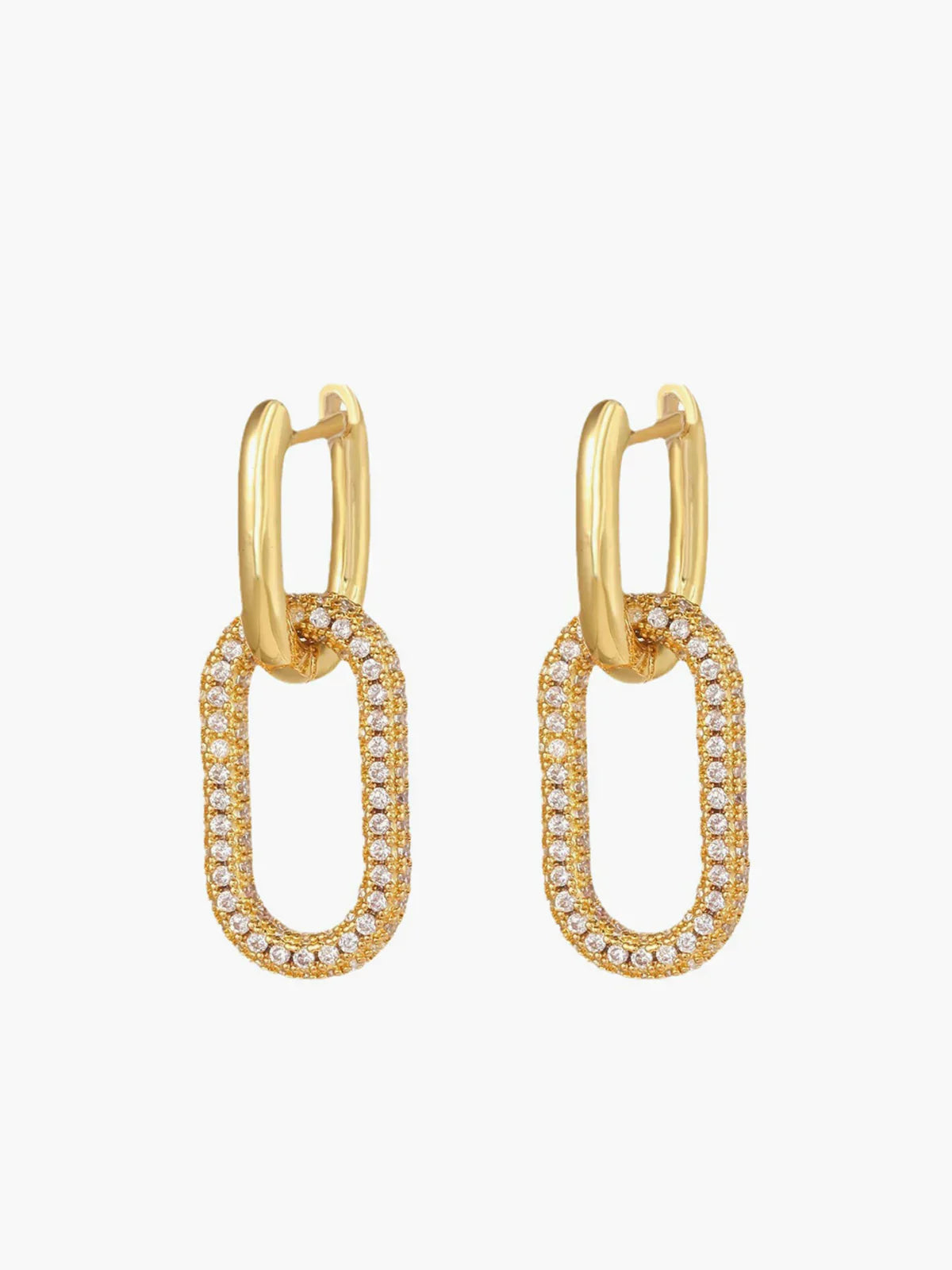 Eva & Blake™ | Earrings with Hanging Zircon