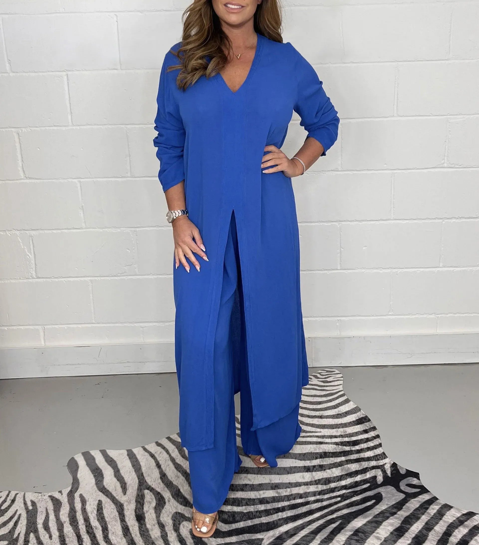 Eva & Blake™ | Elegant and Flowing Two-Piece Set