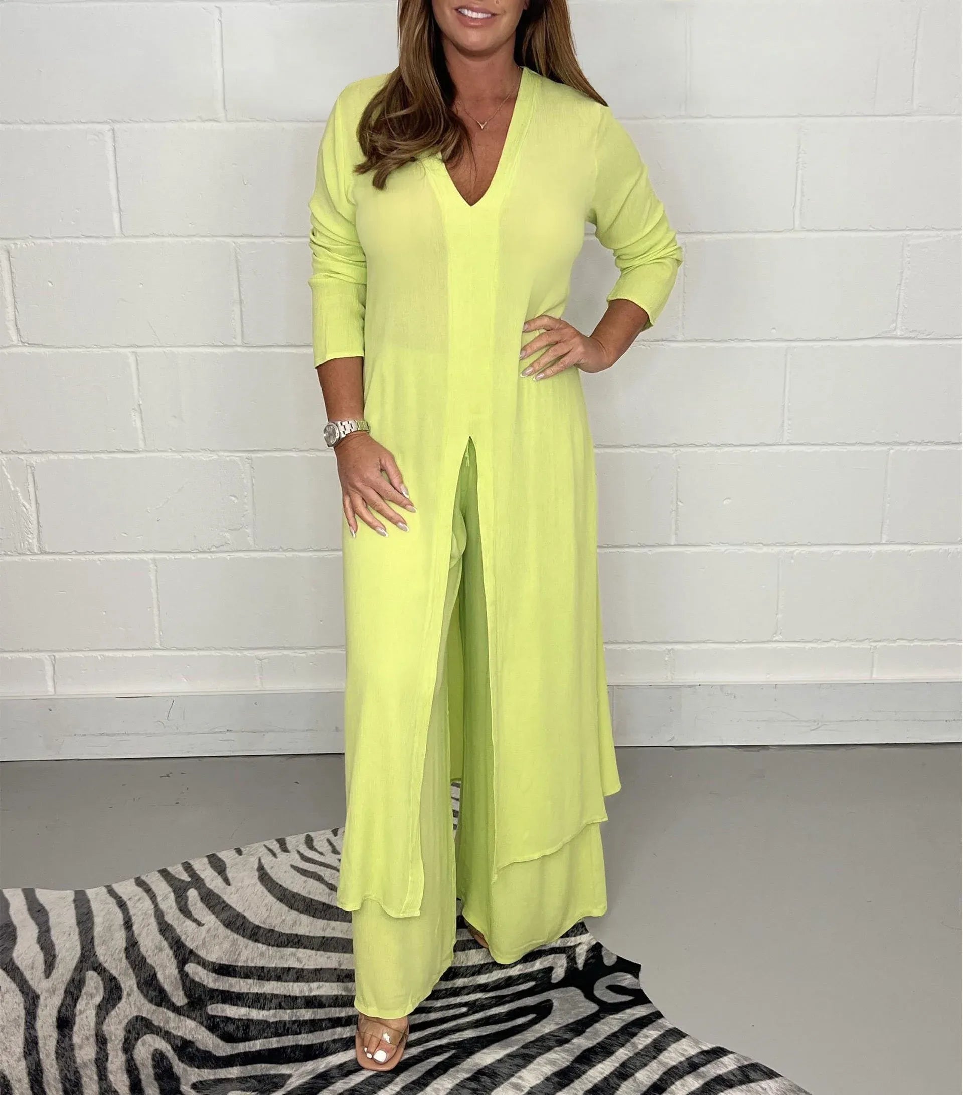 Eva & Blake™ | Elegant and Flowing Two-Piece Set