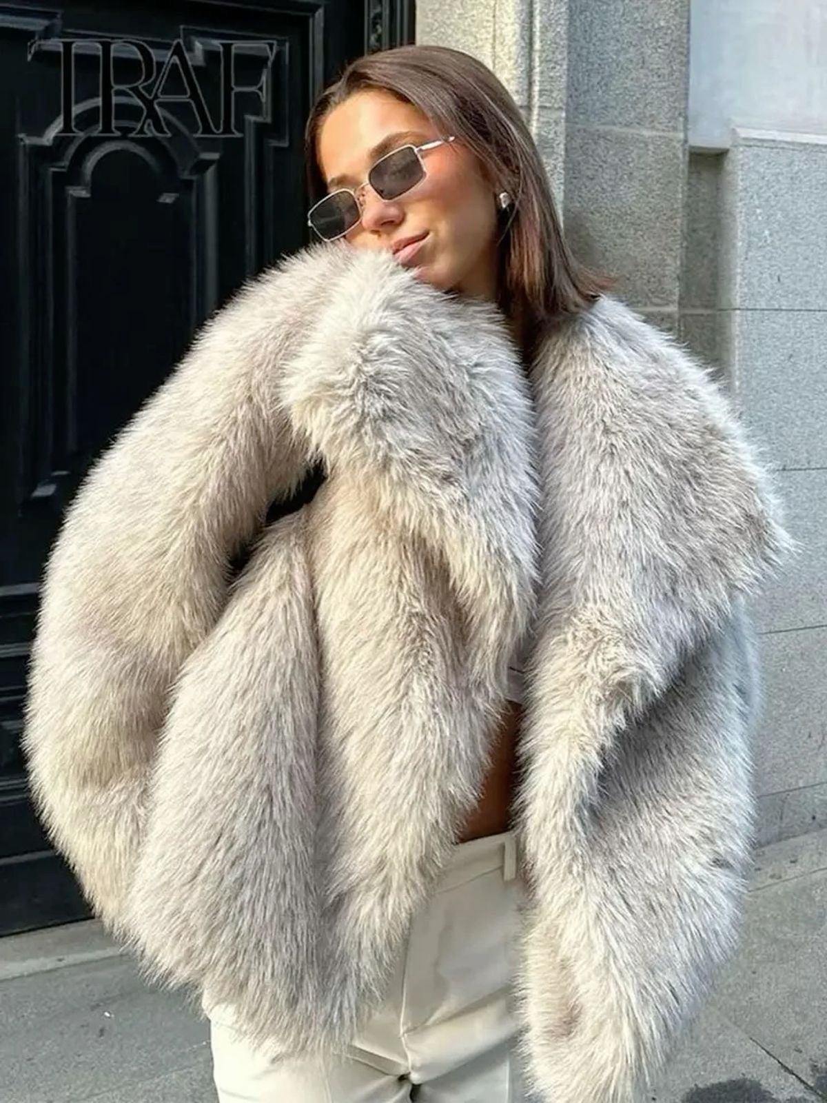 Eva & Blake™ | Faux Fur Jacket