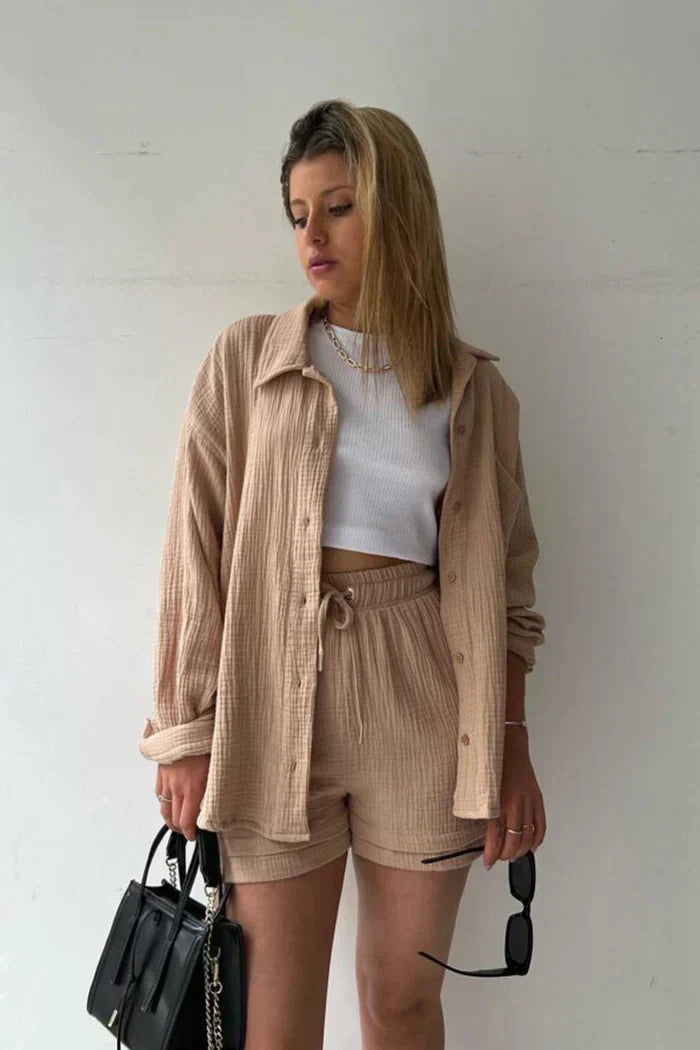 Eva & Blake™ | Airy Cotton Lounge Set
