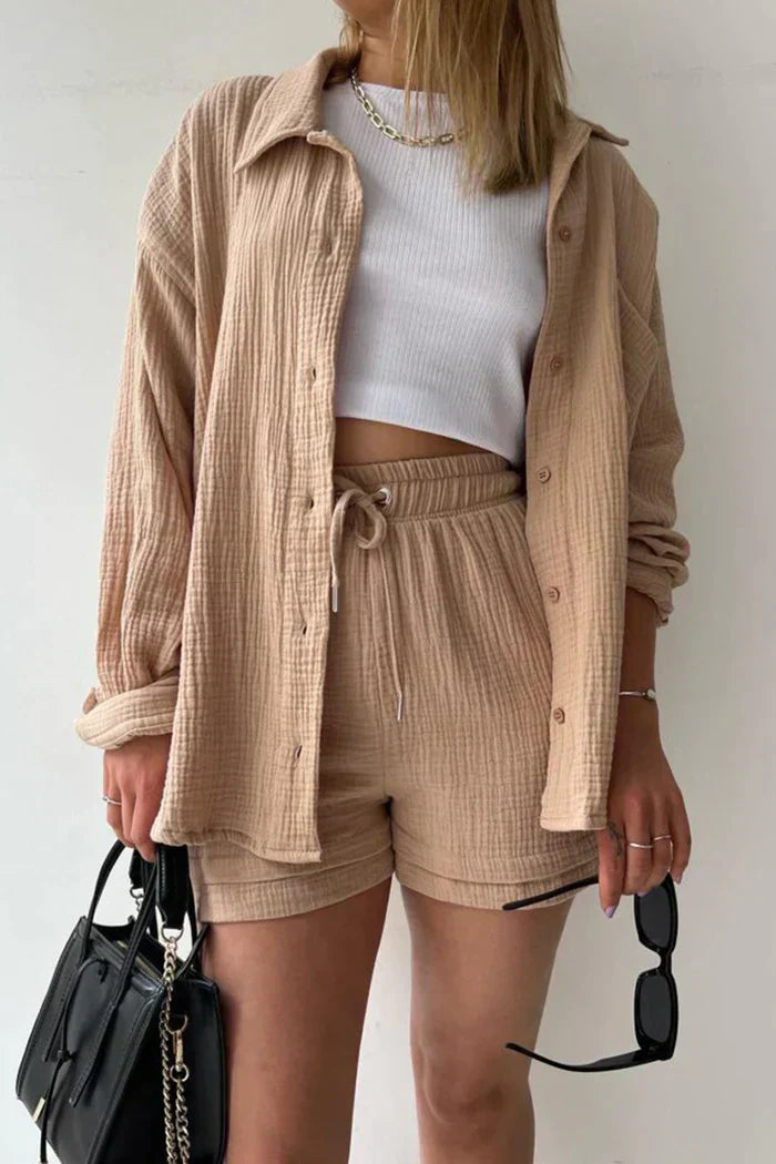 Eva & Blake™ | Airy Cotton Lounge Set