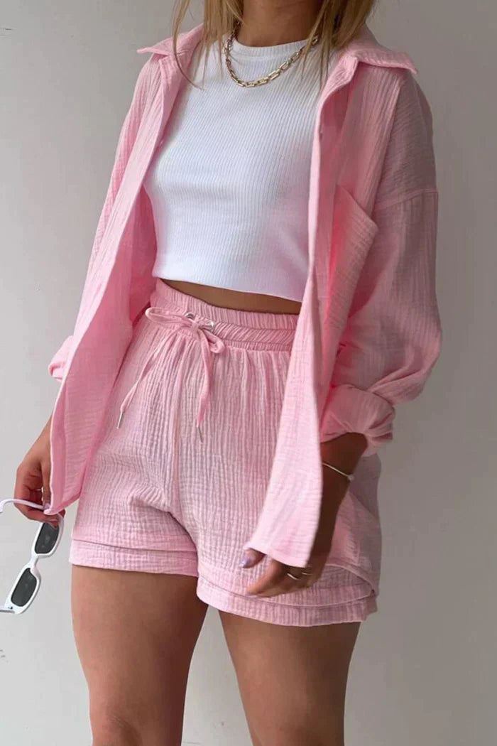 Eva & Blake™ | Airy Cotton Lounge Set
