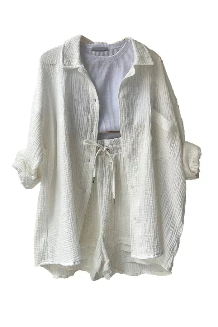 Eva & Blake™ | Airy Cotton Lounge Set