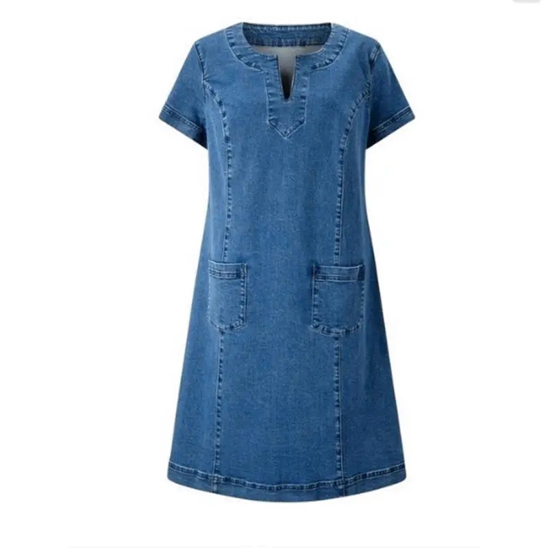 Eva & Blake™ | Denim Dress with Pockets