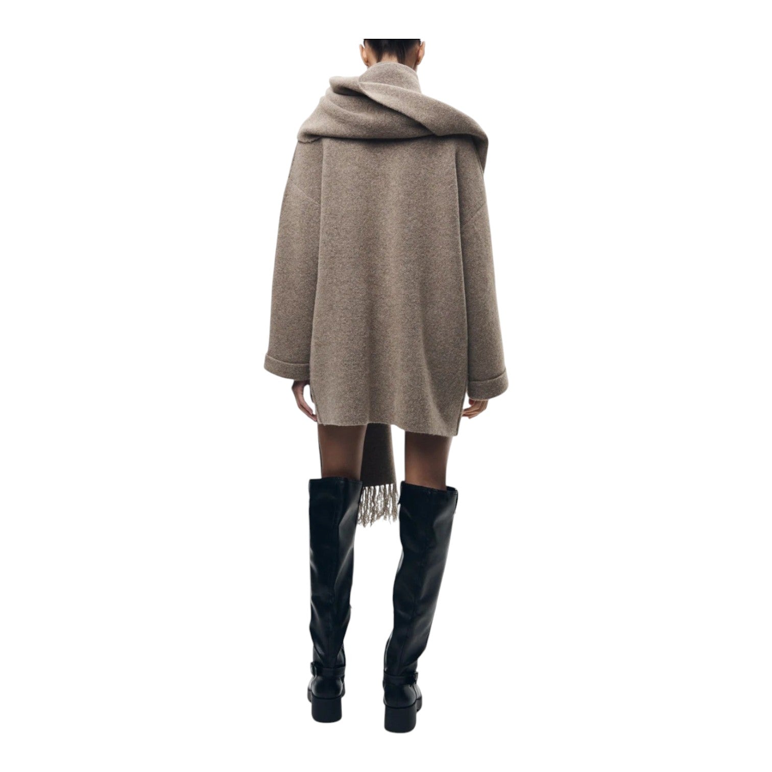 Eva & Blake™ | Cardigan with Scarf