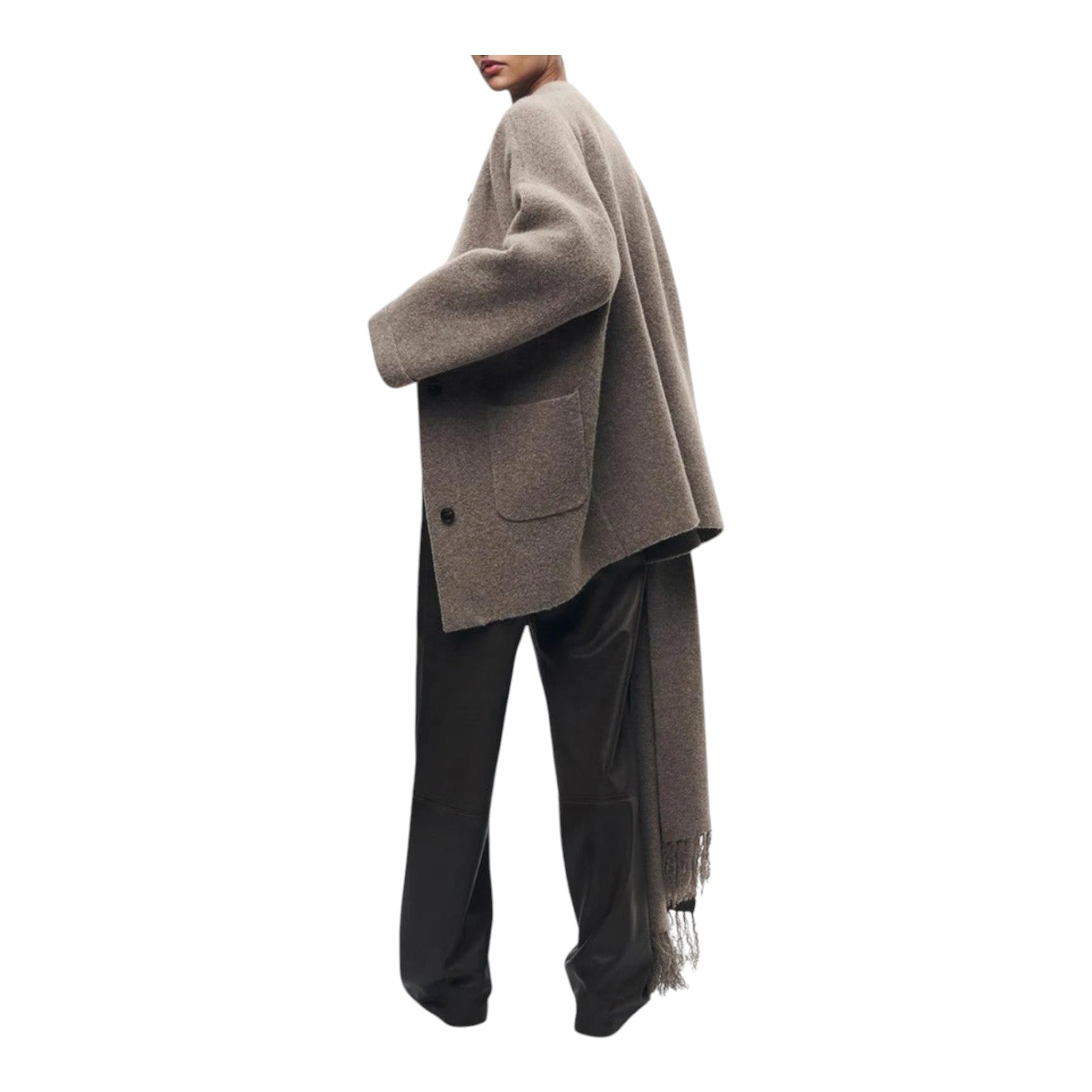 Eva & Blake™ | Cardigan with Scarf