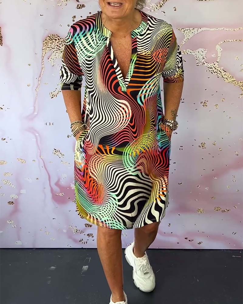 Eva & Blake™ | Illusion Dress with T-Shirt Cut