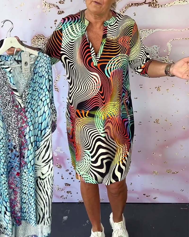 Eva & Blake™ | Illusion Dress with T-Shirt Cut