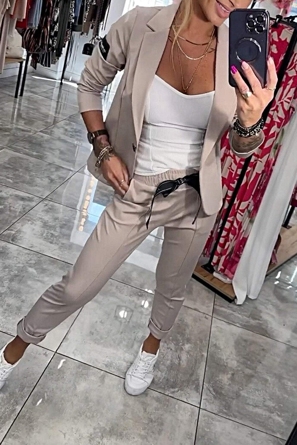 Eva & Blake™ | Blazer and Jogger Set