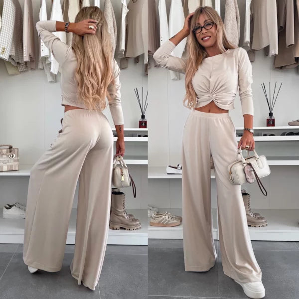 Eva & Blake™ | Two-Piece Set with Twist